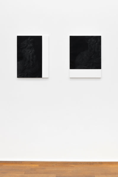 Ivan Liovik Ebel, Moses I. Oil and acryl on canvas, 60 x 45cm