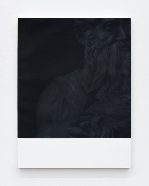 Ivan Liovik Ebel, Moses I. Oil and acryl on canvas, 60 x 45cm