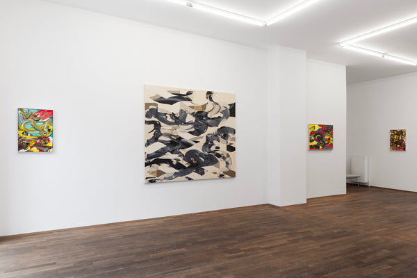 Ab van Hanegem. Untiled, 2024, acrylic on paper, 65 x 90 cm