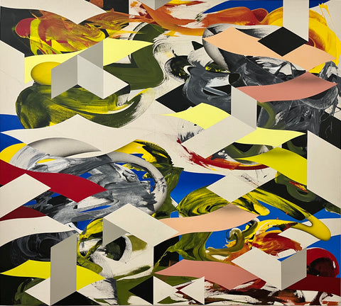 Ab van Hanegem. Untitled, 2024, 180 x 200 cm