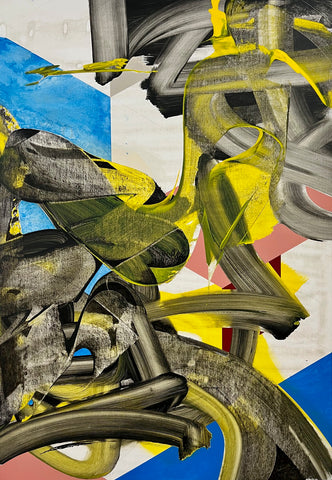 Untitled 2025. Acryl on paper. 65 x 45 cm  2.500 EUR