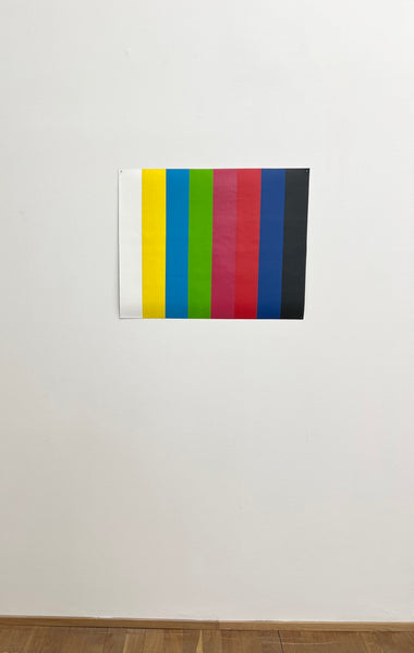 Quentin Lefranc Mire, 2024 painting on free linen canvas, 50 x 64 cm