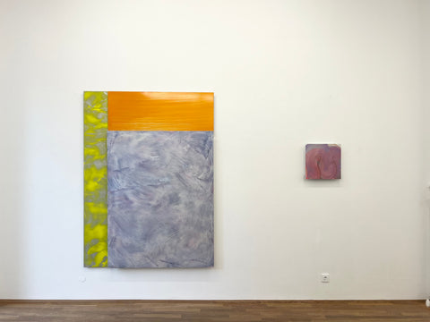 Claudia Desgranges_Composite Painting #96, 2025, 200x150cm,Acryl auf Aluminium. Galerie Gilla Loercher