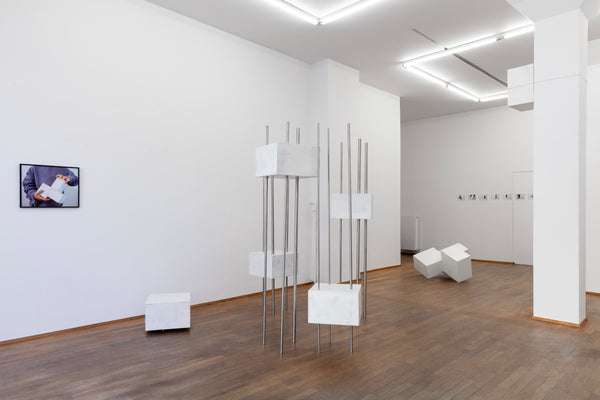 Quentin Lefranc, Trilogy 2025. Wood. 120 x 110 x 65 cm SOLD