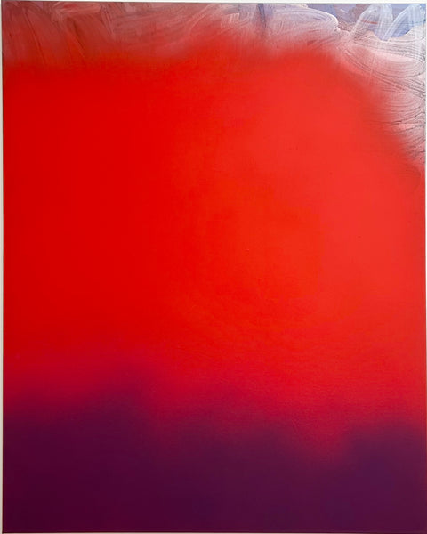 Sandrine Mahéo. Untitled, 2012. Acryl auf Leinwand, 200 x 160 cm